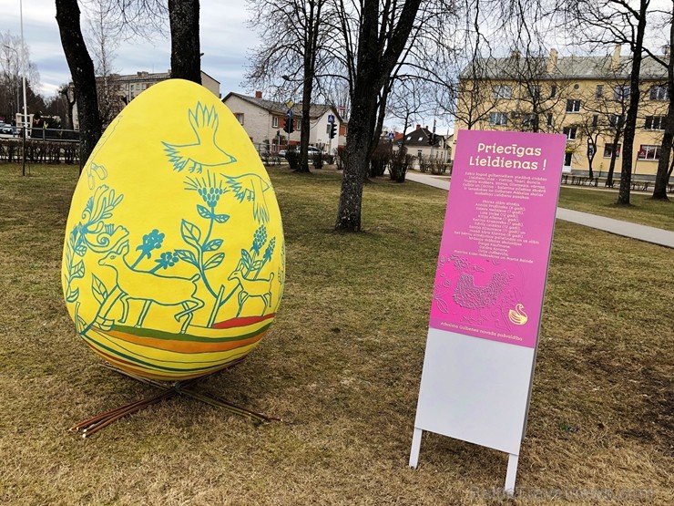 Travelnews.lv Lieldienās aicina apceļot Latviju un apskatīt virkni daudzveidīgu un interesantu svētku dekorāciju. Foto: Gulbenes tūrisma aģentūra 251794