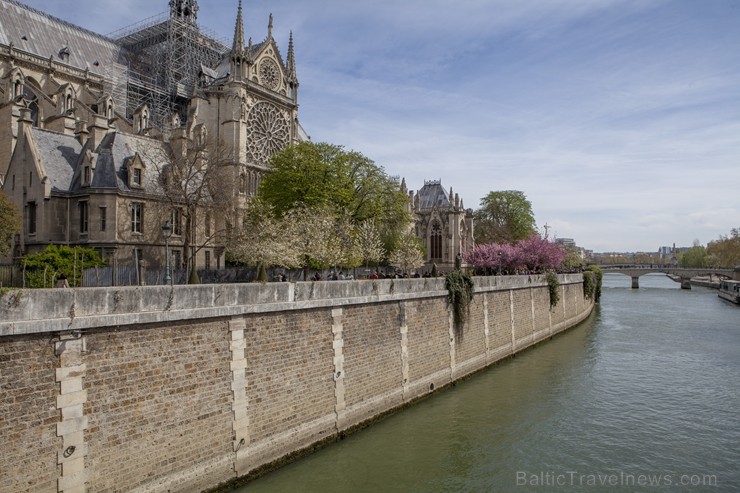 Parīzes Dievmātes katedrāle ir viens no visvairāk apmeklētākajiem tūrisma objektiem Parīzē. Elpu aizraujošās vitrāžas un griestu velves, kas datējamas 251897