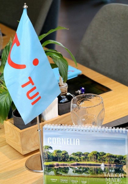 «TUI Latvia» brokastu gaisotnē iepazīstina ceļojumu konsultantus ar Turcijas viesnīcu «Cornelia Deluxe Golf Resort Hotel» 251907