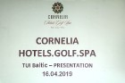 «TUI Latvia» brokastu gaisotnē iepazīstina ceļojumu konsultantus ar Turcijas viesnīcu «Cornelia Deluxe Golf Resort Hotel» 3
