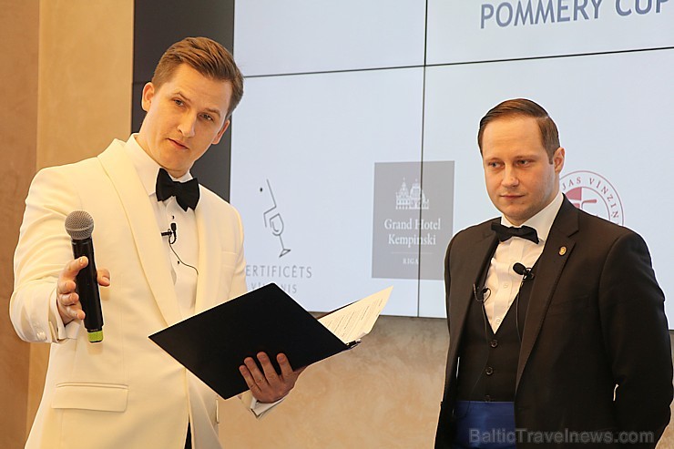 «Grand Hotel Kempinski Riga» telpās 15.05.2019 norisinās Latvijas Vīnziņu Asociācijas atvērtais čempionāts «Pommery Cup»