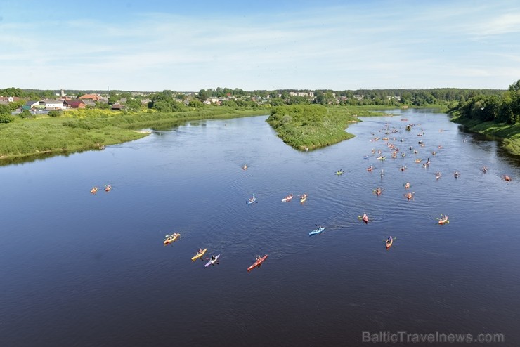 Aizsargājamo ainavu apvidū Augšdaugava notika pasākums Lielais plosts 2019, kas aktīvās atpūtas cienītāju vidū jau ir kļuvis iecienīts un tuvs