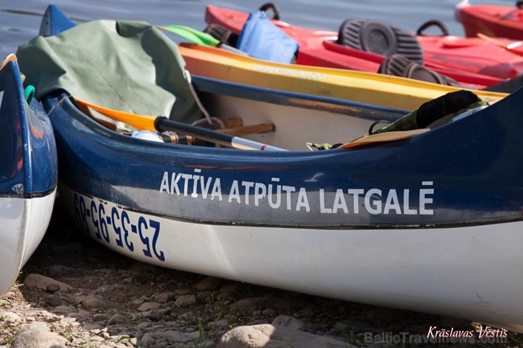 Aizsargājamo ainavu apvidū Augšdaugava notika pasākums Lielais plosts 2019, kas aktīvās atpūtas cienītāju vidū jau ir kļuvis iecienīts un tuvs 255943