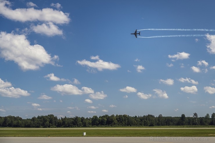 Aviācijas bāzē Lielvārdē 8.06.2019. norisinājās aviācijas paraugdemonstrējumi, kas veltīti Gaisa spēku simtgadei 256468