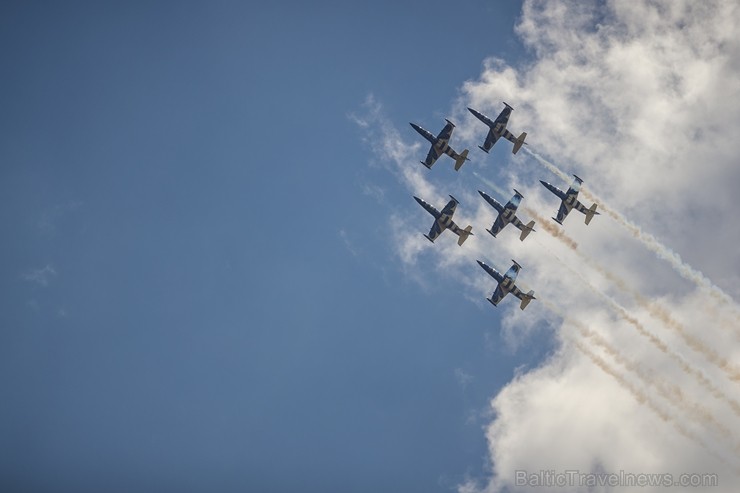 Aviācijas bāzē Lielvārdē 8.06.2019. norisinājās aviācijas paraugdemonstrējumi, kas veltīti Gaisa spēku simtgadei 256478