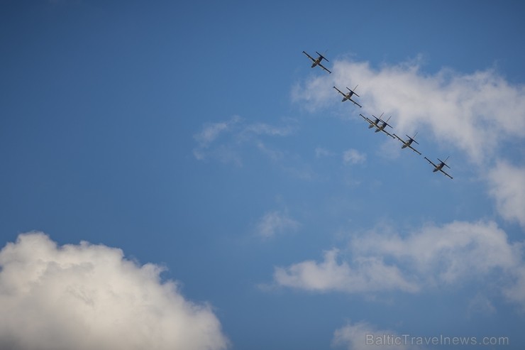 Aviācijas bāzē Lielvārdē 8.06.2019. norisinājās aviācijas paraugdemonstrējumi, kas veltīti Gaisa spēku simtgadei 256504