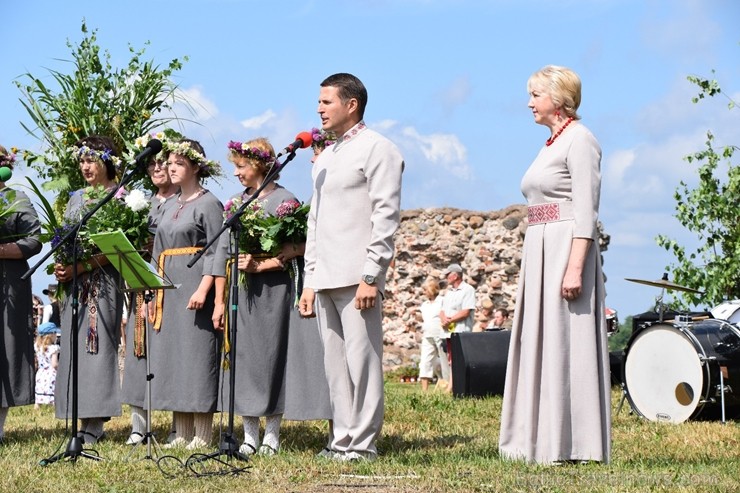 Ludzas pilskalnā notika kultūrvēstures festivāls 