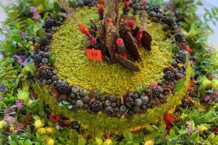 Zaubes savvaļas kulinārā festivāla ietvaros nosaka labāko lauku torti. Foto: Erlens Ernstsons 259034