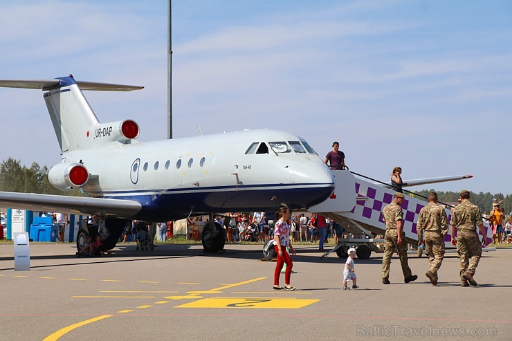 Tukumā 2019.gada 20. un 21.jūlijā kuplā skaitā pulcējas avio šova cienītāji uz «Wings Over Baltics Airshow 2019» 259458