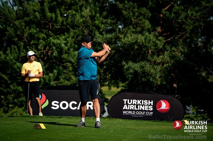 Turcijas nacionālā lidsabiedrība Turkish Airlines uz Ozo golfa klubu Rīgā atveda savu plaši pazīstamo Turkish Airlines Pasaules Golfa Kausa turnīru am 260070