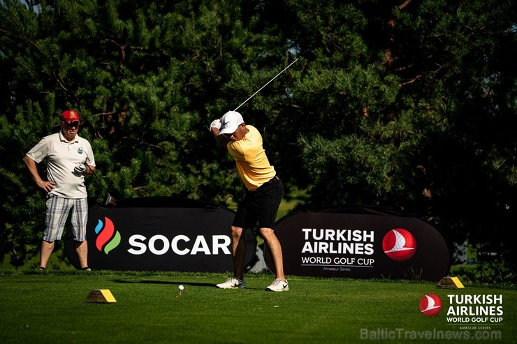 Turcijas nacionālā lidsabiedrība Turkish Airlines uz Ozo golfa klubu Rīgā atveda savu plaši pazīstamo Turkish Airlines Pasaules Golfa Kausa turnīru am 260071
