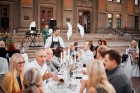 Viesnīcas Park Hotel Latgola restorāna PLAZA komanda 22.08.2019 rīkoja ekskluzīvas vakariņas neparastā vietā - Daugavpils Universitātes skvērā 38