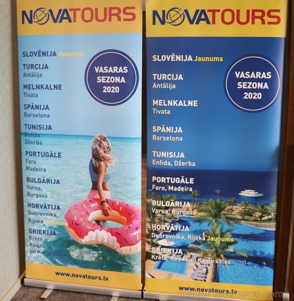 Tūroperators «Novatours» 03.09.2019 viesnīcā «AC Hotel by Marriott Riga» prezentē vasaras 2020 ceļojumus 264120