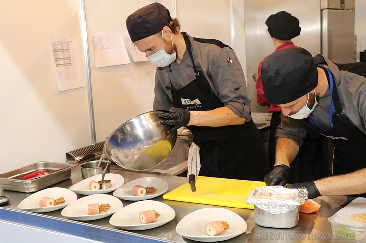 Ķīpsalā jaunie pavāri cīnās par tituliem «Latvijas pavārs 2019» un «Latvijas pavārzellis 2019» 264365