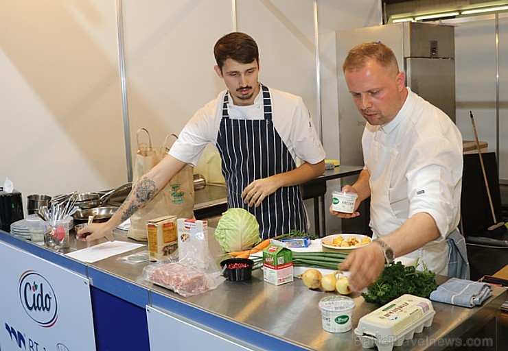 Latvijas populārākie šefpavāri izstādē «Riga Food 2019» cīnās par Latvijas labākā meistarpavāra titulu 264425