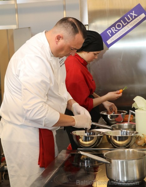 Latvijas populārākie šefpavāri izstādē «Riga Food 2019» cīnās par Latvijas labākā meistarpavāra titulu 264431