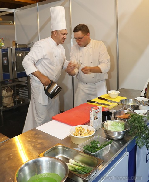 Latvijas populārākie šefpavāri izstādē «Riga Food 2019» cīnās par Latvijas labākā meistarpavāra titulu 264439