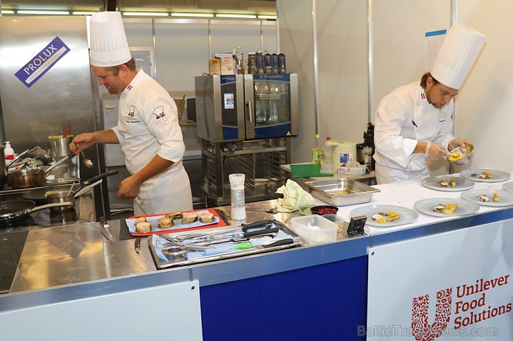 Latvijas populārākie šefpavāri izstādē «Riga Food 2019» cīnās par Latvijas labākā meistarpavāra titulu 264445