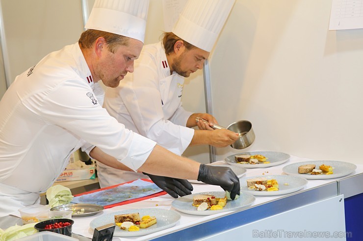 Latvijas populārākie šefpavāri izstādē «Riga Food 2019» cīnās par Latvijas labākā meistarpavāra titulu 264446