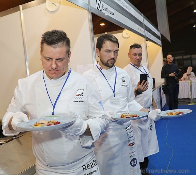 Latvijas populārākie šefpavāri izstādē «Riga Food 2019» cīnās par Latvijas labākā meistarpavāra titulu 264461