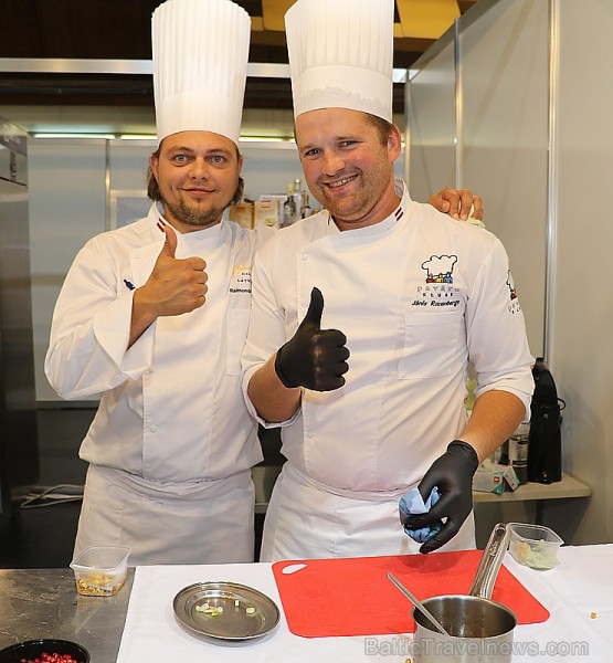 Latvijas populārākie šefpavāri izstādē «Riga Food 2019» cīnās par Latvijas labākā meistarpavāra titulu 264464