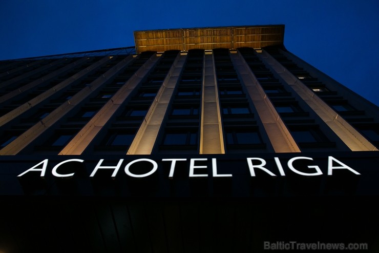 Rīgā, Dzirnavu ielā, oficiāli atvērta Latvijā pirmā un Baltijā lielākā «Marriott» tīkla viesnīcu «AC Hotel Riga» 264580
