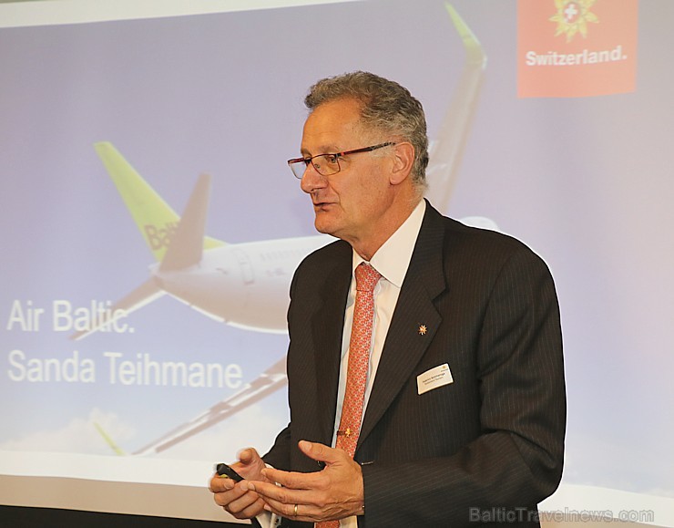 Šveices tūrisms kopā ar «airBaltic» viesnīcā «Pullman Riga Old Town»prezentējas Latvijas tūrisma firmām 264790
