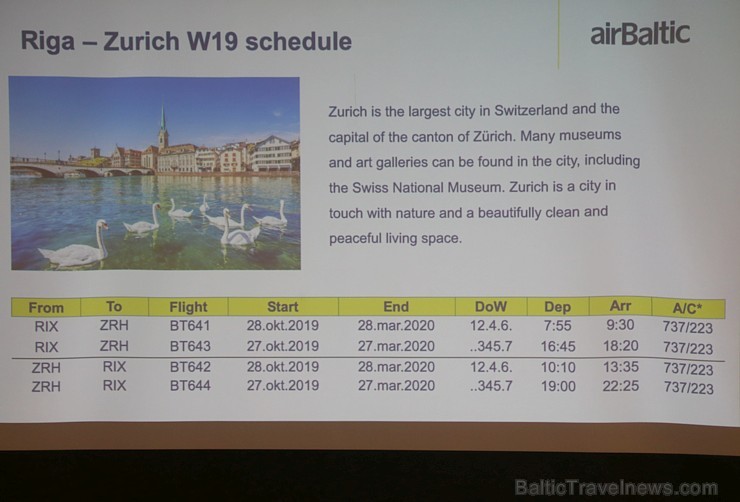 Šveices tūrisms kopā ar «airBaltic» viesnīcā «Pullman Riga Old Town»prezentējas Latvijas tūrisma firmām 264811