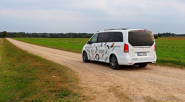 Travelnews.lv apceļo Latviju ar jauno biznesa klases mikroautobusu «Mercedes-Benz V-Klase» 265068