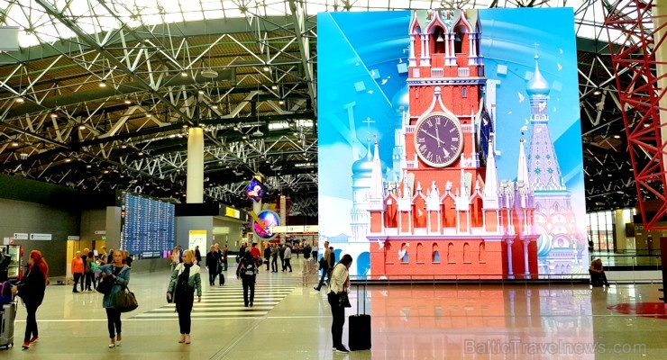 Travelnews.lv ar lidsabiedrību «Aeroflot Airlines» caur Maskavu dodas uz Ziemeļkaukāzu Krievijā. Šeremetjevas starptautiskā lidosta. 266119
