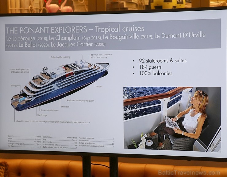 Tūrisma firma «Cruiselines» pie brokastu galda restorānā «Snob» iepazīstina ar  premium klases kruīzu kompāniju «Ponant» 266609