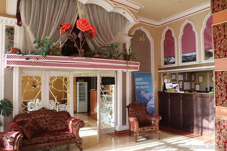 Travelnews.lv nakšņo viesnīcā «Hotel Shaherezada» Elbrusa piekājē. Atbalsta: Magtur 268045