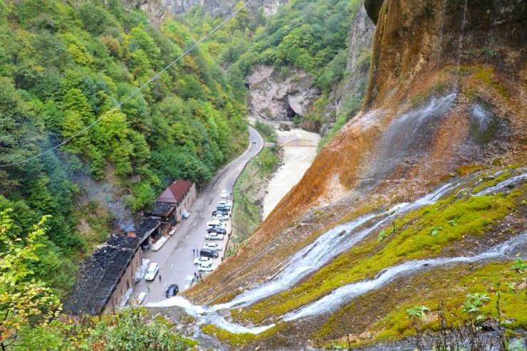 Travelnews.lv apmeklē tūristu iecienīto Čegemas ūdenskritumus Kabarda-Balkārija republikā. Atbalsta: Magtur 268167