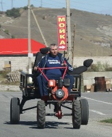 Travelnews.lv ceļo ar auto no Terskola Elbrusa piekājē uz Miņeraļnije Vodi. Atbalsta: Magtur 37