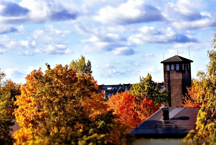 Latvijas vecākajā pilsētā Ludzā var izbaudīt krāšņu rudeni 268321