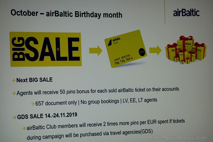 «airBaltic» iepazīstina ceļojumu aģentus ar jauniem lidojumu galamērķiem 268809