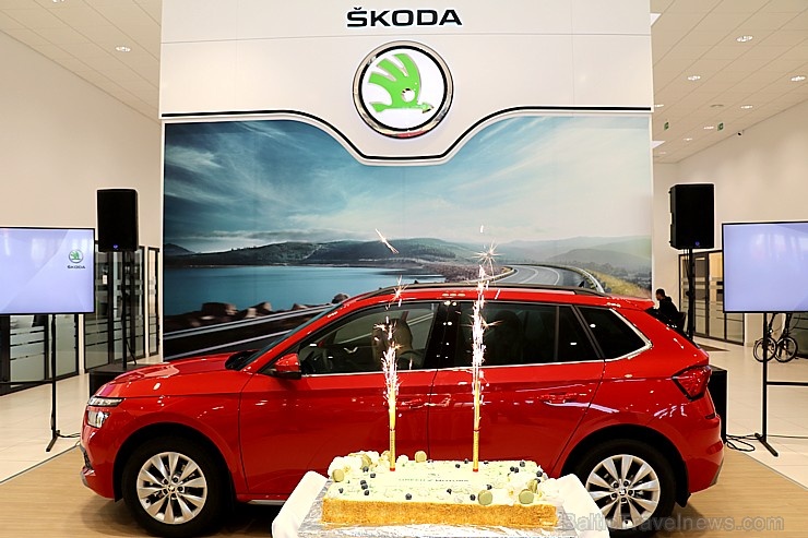 «Green Motors» svin 2 gadu jubileju un prezentē jaunu modeli «Škoda Kamiq» 268843