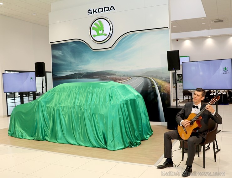 «Green Motors» svin 2 gadu jubileju un prezentē jaunu modeli «Škoda Kamiq» 268844