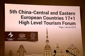 Latvijā 23.10.2019 notiek 5. Ķīnas –Centrālās un Austrumeiropas valstu 17+1 Tūrisma forums 1