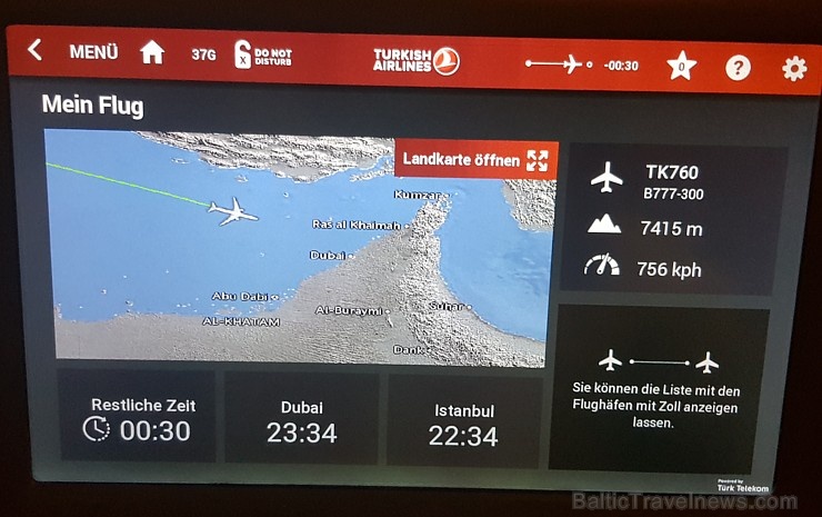 Travelnews.lv ar lidsabiedrību «Turkish Airlines» lido Rīga - Stambula - Dubaija 269157