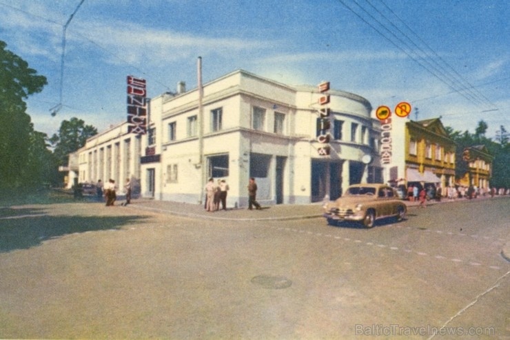 Majori. Jomas un Kooperatīva (tagadējā Tirgoņu) ielas stūris, 1962. gads 271047