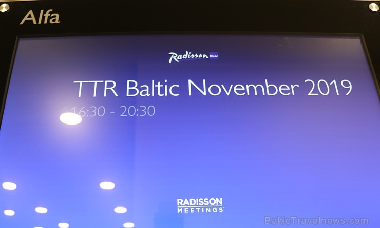 Tūrisma nozares profesionāļi pulcējas «TTR Baltic November 2019» viesnīcā «Radisson Blu Latvija Conference & Spa Hotel» 271223