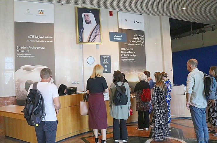 Travelnews.lv apmeklē Šārdžas arheoloģijas muzeju Apvienotajos Arābu Emirātos. Atbalsta: VisitSharjah.com un Novatours.lv 271356