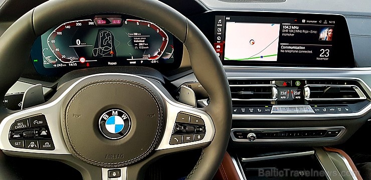 Travelnews.lv iepazīst jauno «BMW X6» sacīkšu trasē «333» un uz šosejas «BMW 118d», «BMW i3» un hibrīdmodeļus - «BMW X5» un 3.sēriju 271684