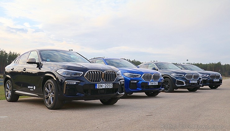 Travelnews.lv iepazīst jauno «BMW X6» sacīkšu trasē «333» un uz šosejas «BMW 118d», «BMW i3» un hibrīdmodeļus - «BMW X5» un 3.sēriju 271695