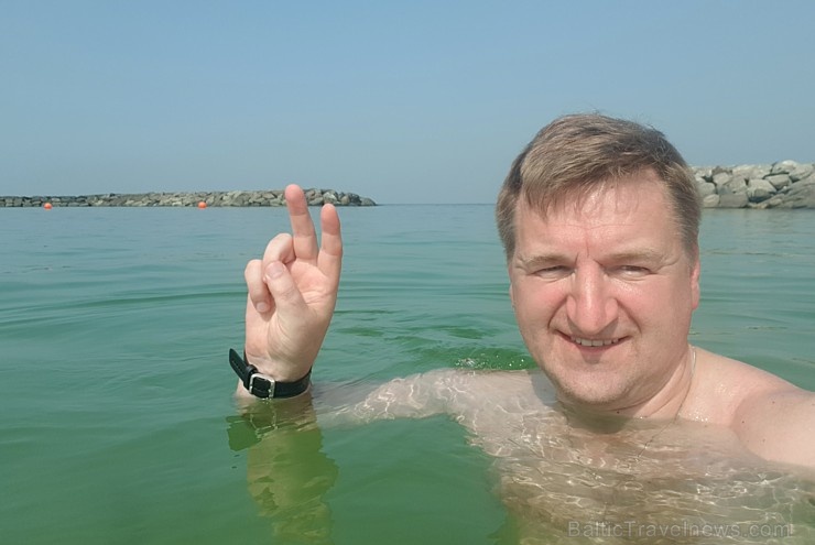 Travelnews,lv izbauda viesnīcas «Sheraton Sharjah Beach Resort & Spa» pludmali. Atbalsta: VisitSharjah.com un Novatours.lv 271914