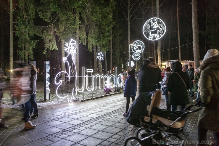 Jau trešo gadu Jūrmalā, Dzintaru mežaparkā, iemirdzējušās gaismas skulptūras un dekori, veidoti no tūkstošiem LED lampiņu virtenēm Jau trešo gadu Jūrmalā, Dzintaru mežaparkā, iemirdzējušās gaismas skulptūras un dekori, veidoti no tūkstošiem LED lampiņu virtenēm 272655