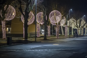 Ogres pilsēta Ziemassvētku gaidīšanas laikā ir mirdzošu lampiņu ieskauta 11