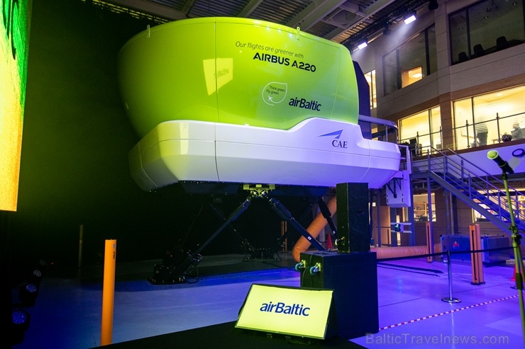 Šis ir pirmais jaunais lidojumu simulators, ko jebkad iegādājies kāds Latvijas uzņēmums, kā arī jaunākais šāda veida simulators pasaulē 272795