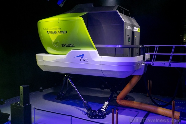 Šis ir pirmais jaunais lidojumu simulators, ko jebkad iegādājies kāds Latvijas uzņēmums, kā arī jaunākais šāda veida simulators pasaulē 272798